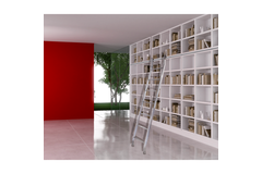 Echelle bibliotheque Scala1 inox  